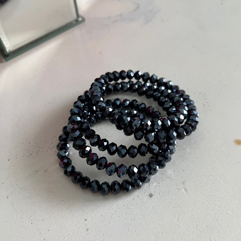 Hematite Wrap Bracelet